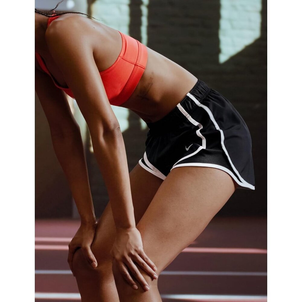 Nike Women's Tempo Dri-FIT Mid-Rise Brief-Lined Running Shorts - Picture 2 of 6